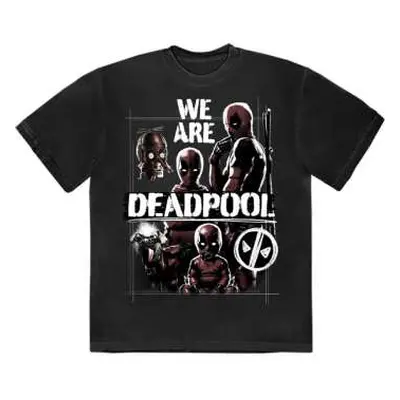 Marvel Comics Unisex T-shirt: Deadpool We Are Deadpool (large) L