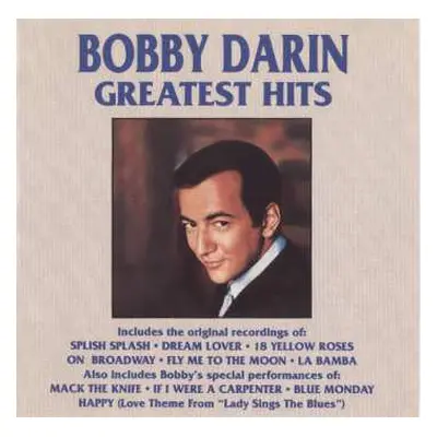 CD Bobby Darin: Greatest Hits