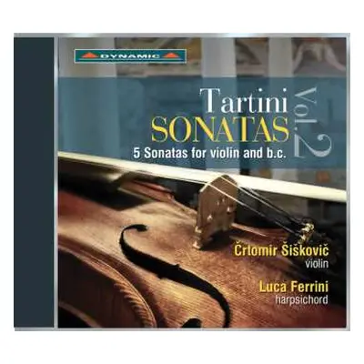 CD Giuseppe Tartini: Sonaten Für Violine & Bc Vol.2