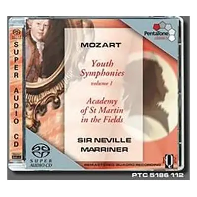 SACD Wolfgang Amadeus Mozart: Youth Symphonies, volume 1