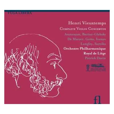 3CD/Box Set Henri Vieuxtemps: Complete Violin Concertos