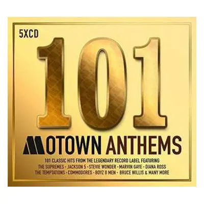 5CD Various: 101 Motown Anthems