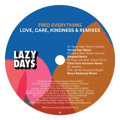 LP Fred Everything: Love Care Kindness & Remixes