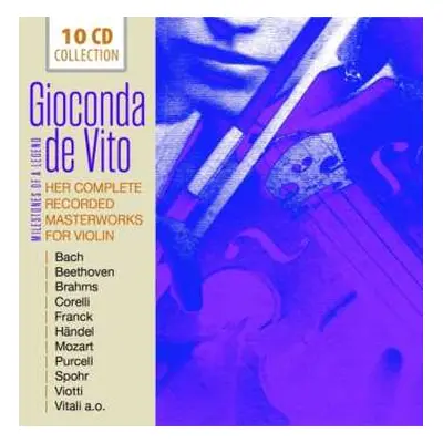 10CD Gioconda De Vito: Her Complete Recorde