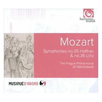 CD Wolfgang Amadeus Mozart: Symphonies No.35 Haffner & No.36 Linz