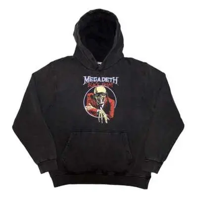 Megadeth Unisex Pullover Hoodie: Black Friday (back Print & Wash Collection) (small) S