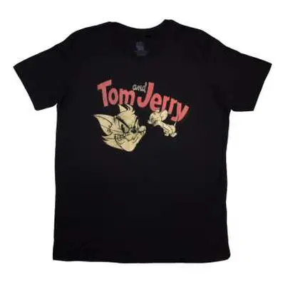 Tom & Jerry Unisex T-shirt: Retro (medium) M