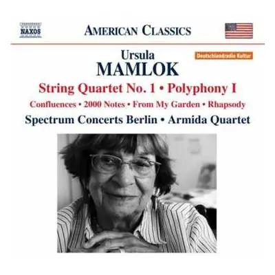 CD Ursula Mamlok: Streichquartett Nr.1