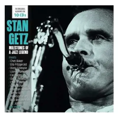 10CD Stan Getz: Milestones Of A Jazz Legend