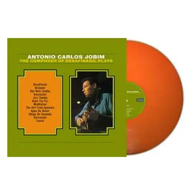 LP Antonio Carlos Jobim: The Composer Of Desafinado, Plays (180g) (orange Vinyl)