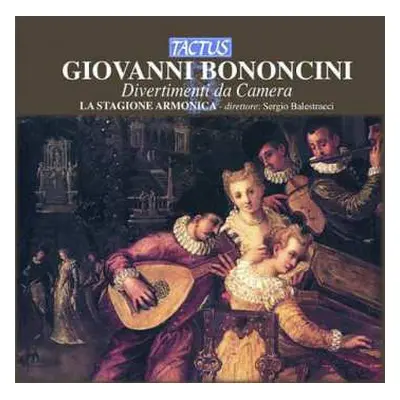 CD Giovanni Battista Bononcini: Divertimenti Nr.1-8 Für Kammerorchester