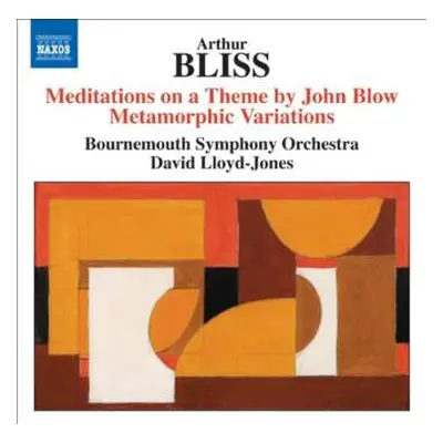 CD Arthur Bliss: Meditations on a Theme of John Blow