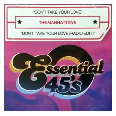 CD Manhattans: Don't Take Your Love