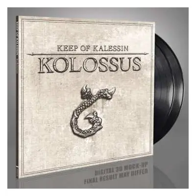 2LP Keep Of Kalessin: Kolossus Black Ltd.