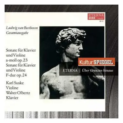 CD Ludwig van Beethoven: Sonate Für Klavier Und Violine A-moll Op.23 / Sonate Für Klavier Und Vi