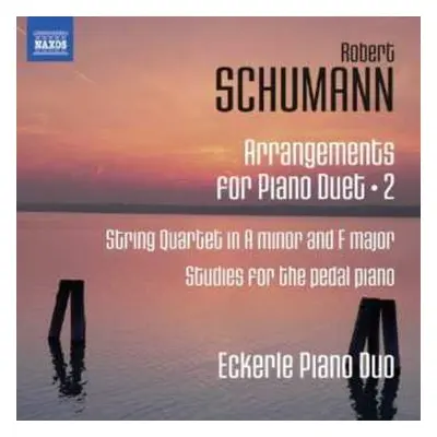 CD Robert Schumann: Arrangements Für Klavier 4-händig Vol.2