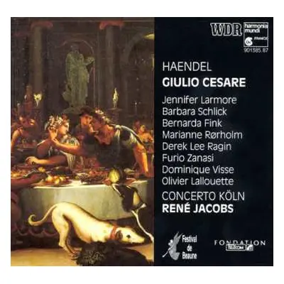 4CD/Box Set Georg Friedrich Händel: Giulio Cesare