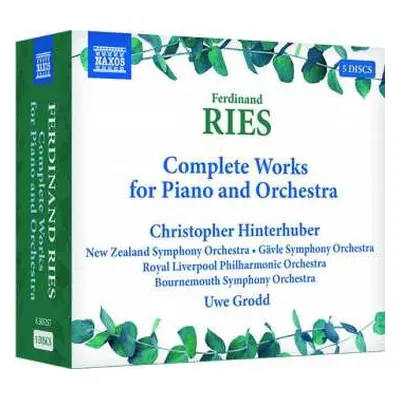 5CD Royal Liverpool Philharmonic Orchestra: Complete Works For Piano And Orchestra