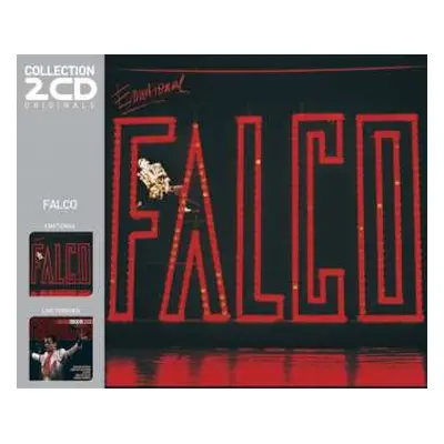 2CD Falco: 2 In 1: Emotional / Live Forever