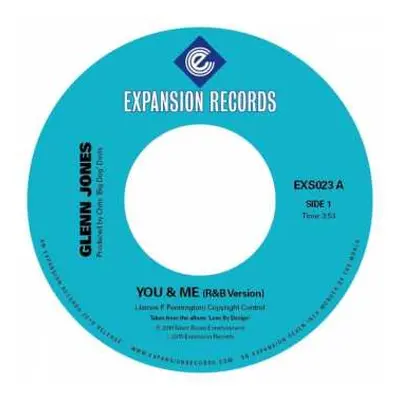 SP Glenn Jones: You & Me