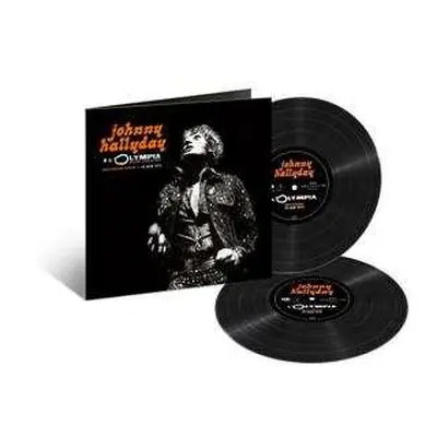 2LP Johnny Hallyday: Johnny Hallyday A L'Olympia Bruno Coquatrix 20 juin 1973 LTD