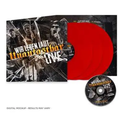 3LP/DVD Unantastbar: Wir Leben Laut Live CLR | LTD