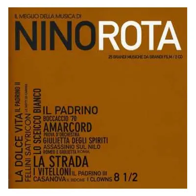 2CD Nino Rota: Il meglio della musica di Nino Rota