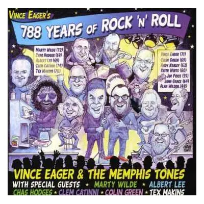 CD Vince Eager & The Memphis Tones: 788 Years Of Rock'n'Roll