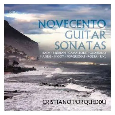 5CD Various: Cristiano Porqueddu - Novecento Guitar Sonatas