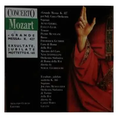 CD Wolfgang Amadeus Mozart: Grande Messa K. 427 / Exsultate, Jubilate Mottetto K 165