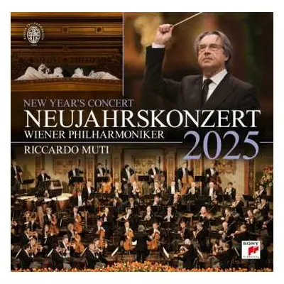 3LP Various: Neujahrskonzert 2025 Der Wiener Philharmoniker (180g Lp)