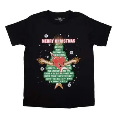 Tom Petty & The Heartbreakers Unisex T-shirt: Merry Christmas (small) S