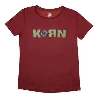 Korn Ladies T-shirt: Doll Issues (back Print) (xx-large) XXL