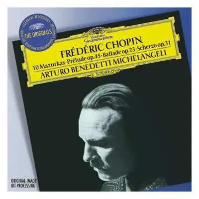 CD Frédéric Chopin: 10 Mazurkas · Prélude Op. 45 · Ballade Op.23 · Scherzo Op. 31