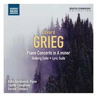 CD Edvard Grieg: Piano Concerto In A Minor · Holberg Suite · Lyric Suite