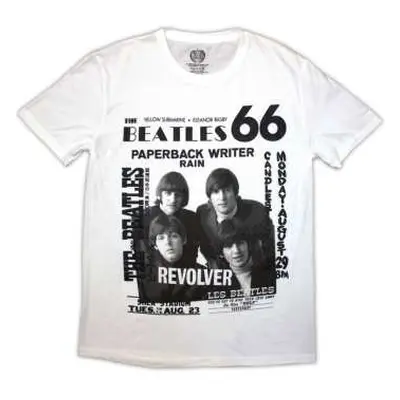 The Beatles Unisex T-shirt: 1966 (large) L