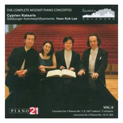 CD Wolfgang Amadeus Mozart: Piano Concertos No.5 KV175 / No.6 KV238 / Rondo KV382