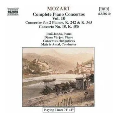 CD Wolfgang Amadeus Mozart: Mozart Complete Piano Concertos, Vol. 10