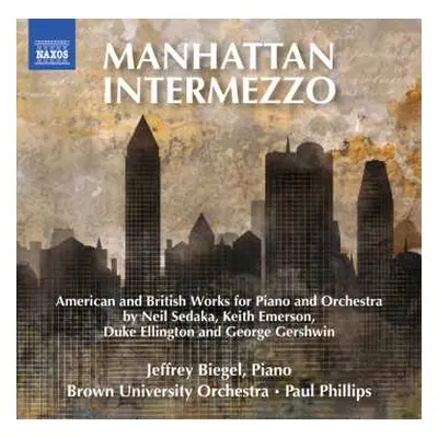 CD Duke Ellington: Manhattan Intermezzo - American And British Works For Piano And Orchestra