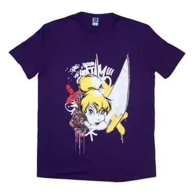 Tinker Bell Unisex T-shirt: Graffiti (x-large) XL