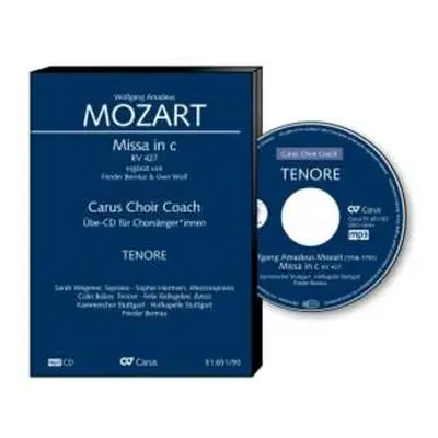 CD Various: Carus Choir Coach - Wolfgang Amadeus Mozart: Missa C-moll Kv 427 (tenor)