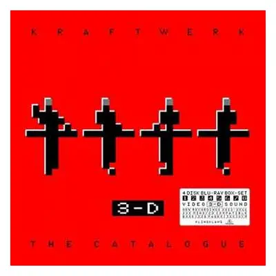 3DVD/Blu-ray Kraftwerk: 3-d The Catalogue (4 Blu-ray) (eng)