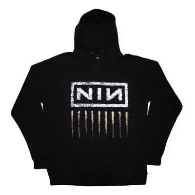 Nine Inch Nails Unisex Pullover Hoodie: Downward Spiral (medium) M