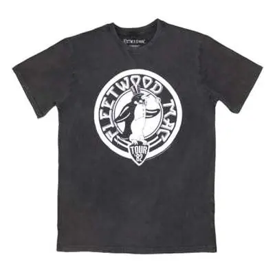 Fleetwood Mac Unisex Stone Wash T-shirt: Tour '82 Penguin (xx-large) XXL