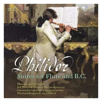 2CD Pierre Dancian Philidor: 12 Suiten Für 2 Flöten & Bc