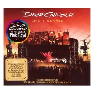 2CD David Gilmour: Live In Gdańsk