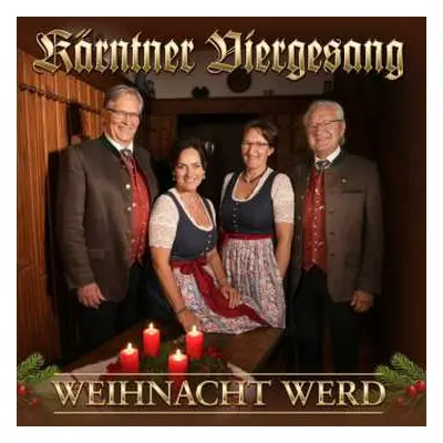 CD Kärntner Viergesang: Weihnacht Werd