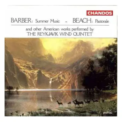 CD Samuel Barber: Summer Music - Pastorale (And Other American Works Performed By The Reykjavik 