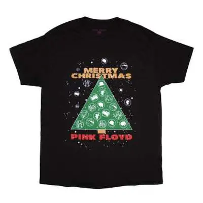 Pink Floyd Unisex T-shirt: Merry Christmas (small) S