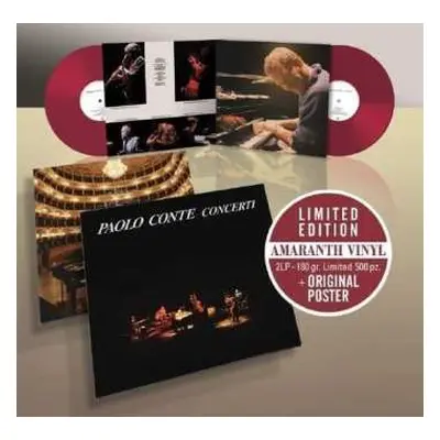 2LP Paolo Conte: Concerti